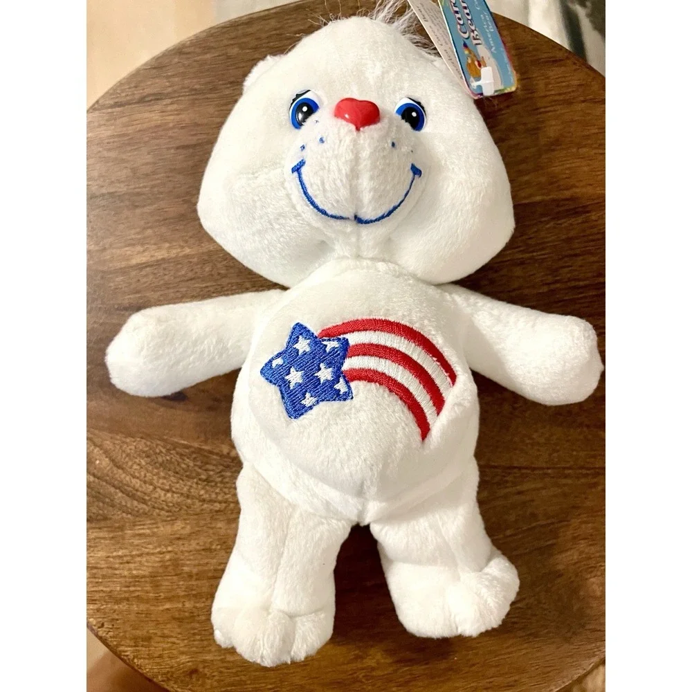 CARE BEARS America Cares Bear Vintage 2003 Plush Toy 8